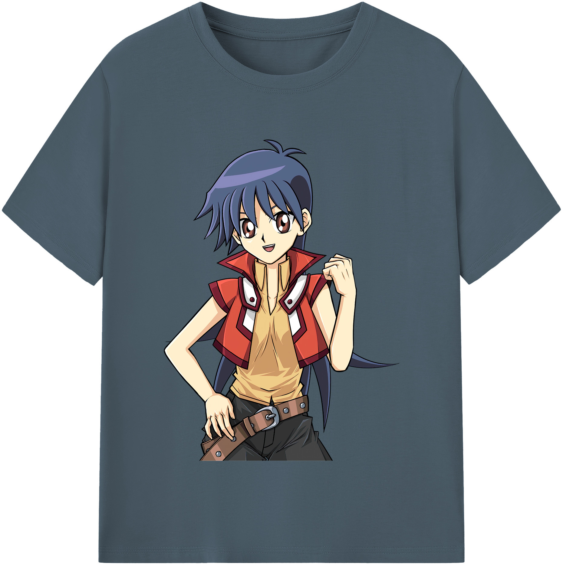 （画像用） 遊☆戯☆王 Yu-Gi-Oh! 綿100％半袖Tシャツ（フロントプリント）